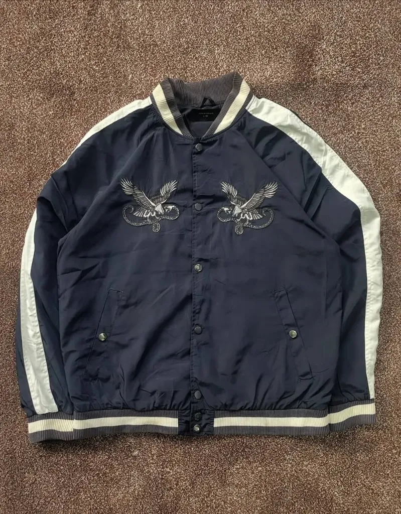 VARACITY VTG JACKET-L