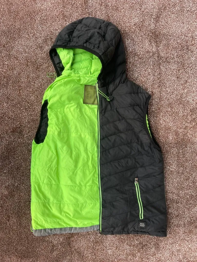 HALF PUFFER JACKET-L