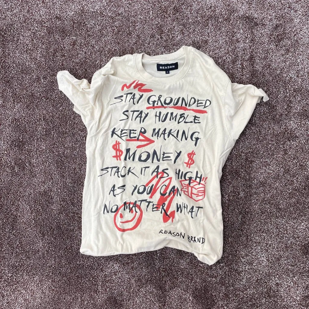 REASON BRAND VTG TEE-M